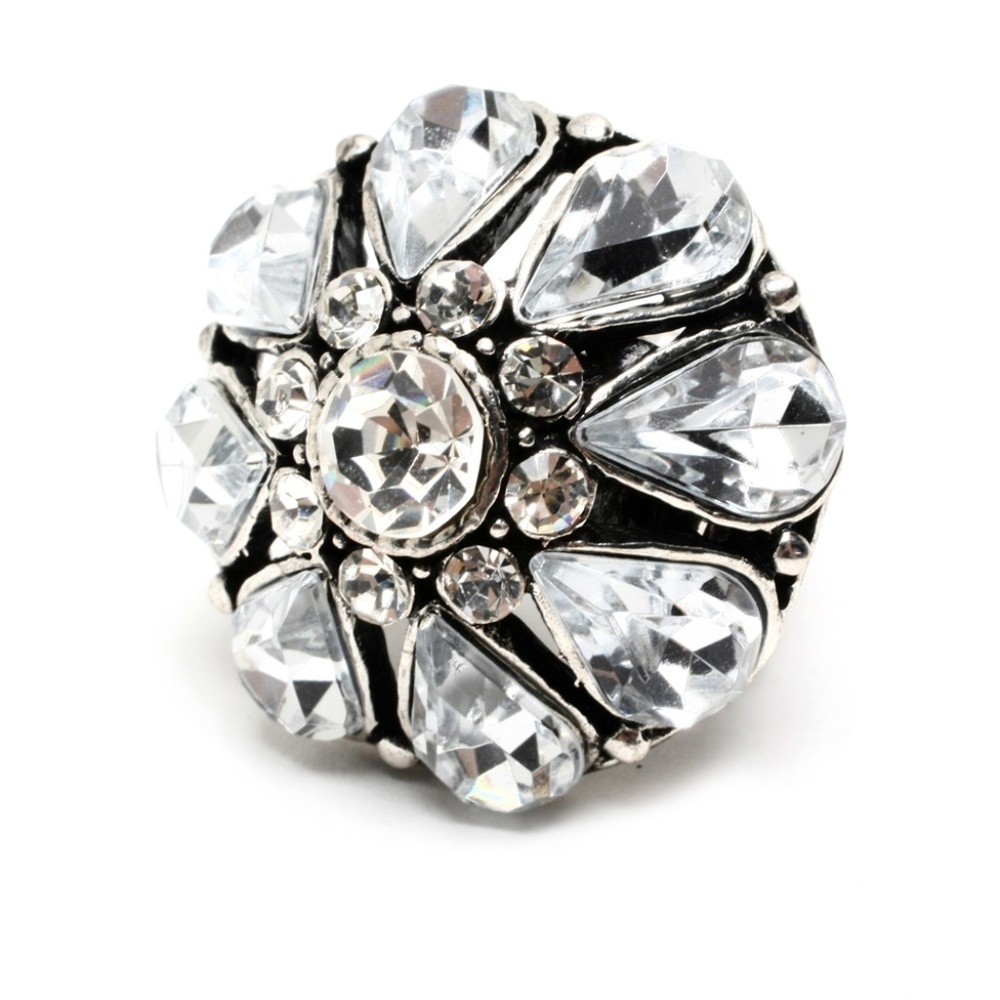 Amrita Singh Crystal Mary Louise Stretch Ring